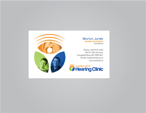 Business Card Design by conceptdual for Campbell River Hearing Clinic | Design: #2139456
