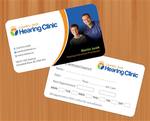 Business Card Design by Sbss for Campbell River Hearing Clinic | Design: #2125344