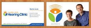 Business Card Design by Sbss for Campbell River Hearing Clinic | Design: #2126482