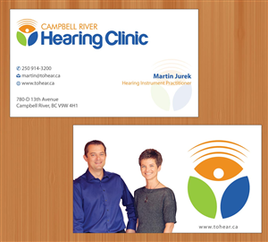 Business Card Design by Sbss for Campbell River Hearing Clinic | Design: #2126494