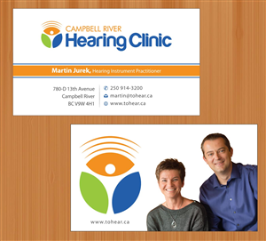 Business Card Design by Sbss for Campbell River Hearing Clinic | Design: #2126565
