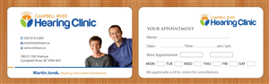 Business Card Design by Sbss for Campbell River Hearing Clinic | Design: #2126569