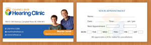 Business Card Design by Sbss for Campbell River Hearing Clinic | Design: #2126573