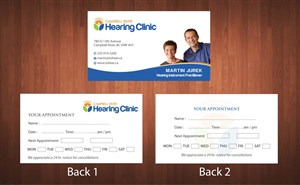 Business Card Design by Sbss for Campbell River Hearing Clinic | Design: #2126791