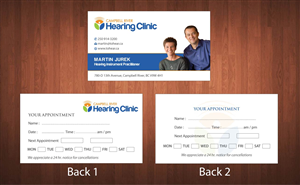 Business Card Design by Sbss for Campbell River Hearing Clinic | Design: #2126795