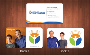 Business Card Design by Sbss for Campbell River Hearing Clinic | Design: #2127217