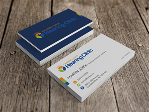 Business Card Design by HYPdesign for Campbell River Hearing Clinic | Design: #2140386