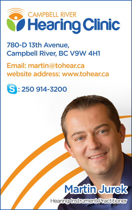 Business Card Design by dzinemedia for Campbell River Hearing Clinic | Design #2132760