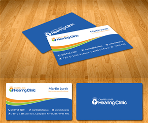 Business Card Design by Radu Borzea for Campbell River Hearing Clinic | Design: #2144067