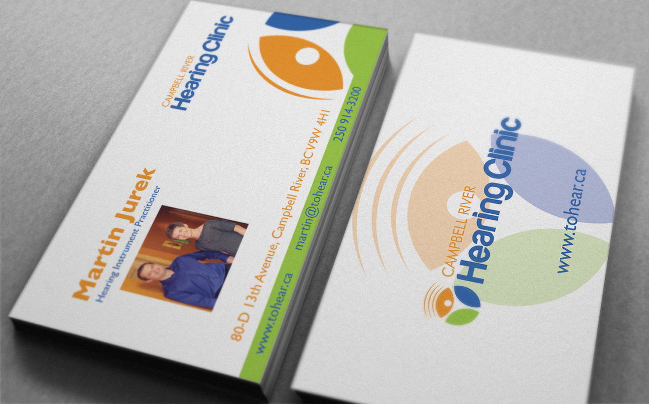 Business Card Design by IGlowCreationz for Campbell River Hearing Clinic | Design #2122232