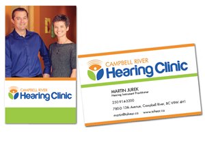 Business Card Design by PlanB for Campbell River Hearing Clinic | Design: #2122503