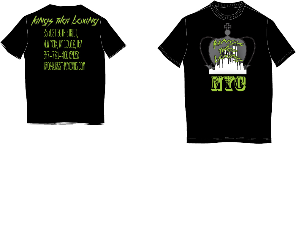T-Shirt-Design von Raymond_ravarra für Kings Thai Boxing | Design #2054068