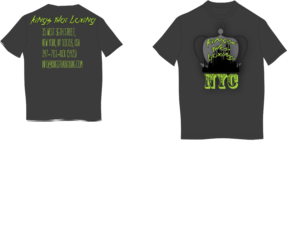 T-Shirt-Design von Raymond_ravarra für Kings Thai Boxing | Design #2054072