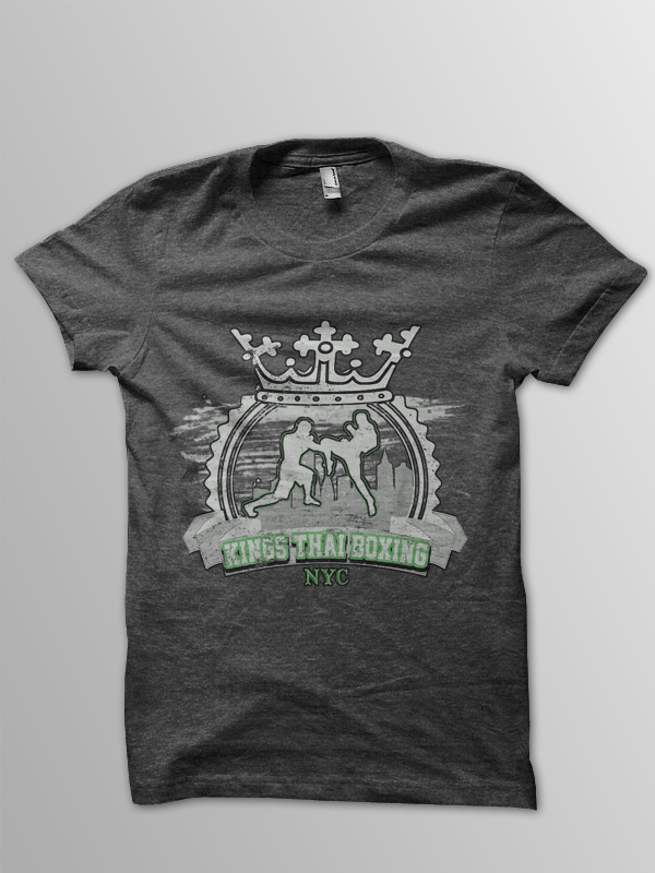 T-shirt Design by Sheky for Kings Thai Boxing | Design #2037788