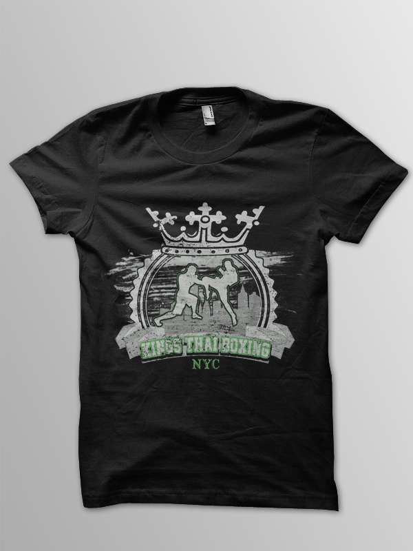 T-shirt Design by Sheky for Kings Thai Boxing | Design #2037791