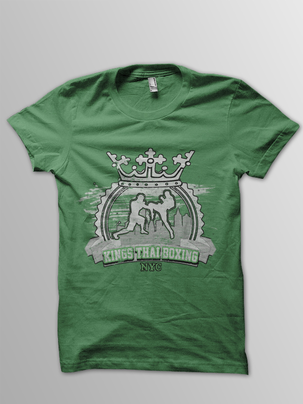 T-Shirt-Design von Sheky für Kings Thai Boxing | Design #2037792