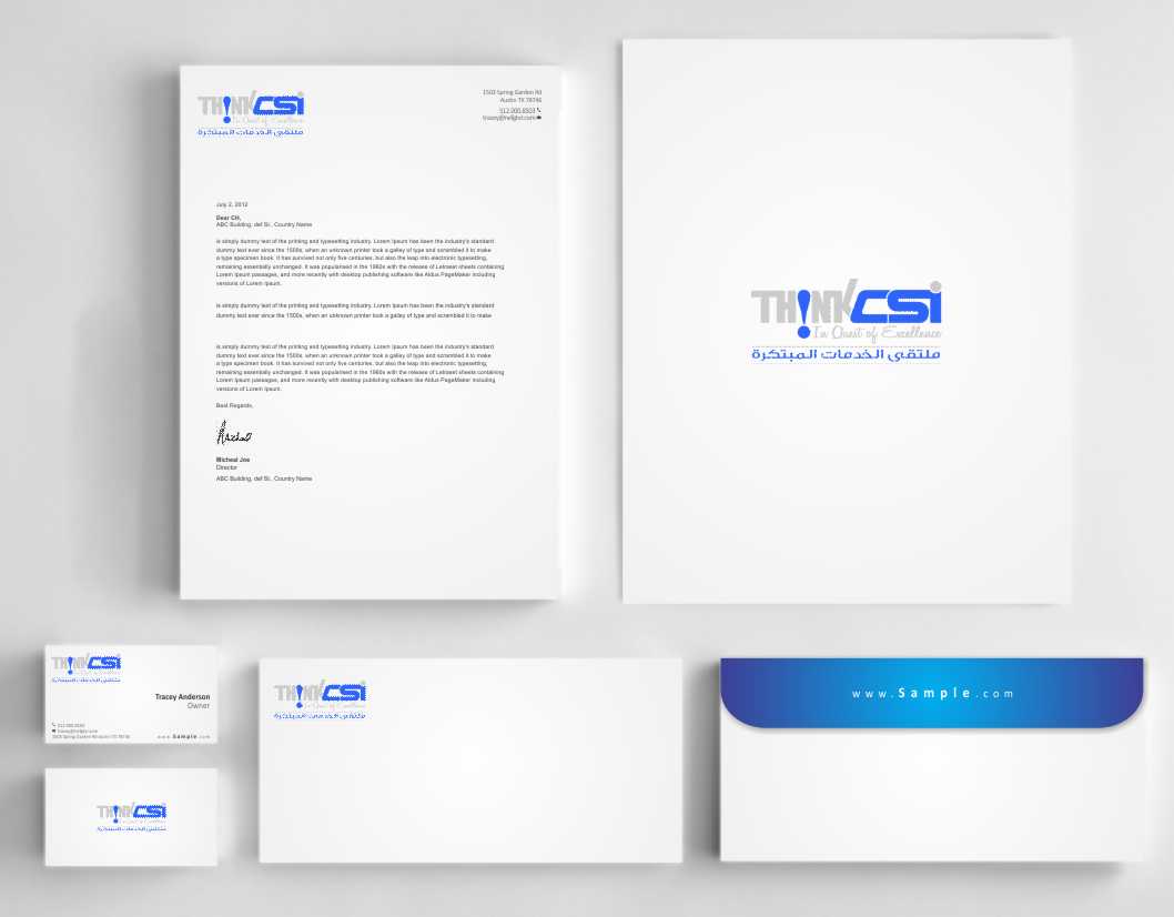 Stationery Design by szabist for The Talent Tier LLC | Design #9196231