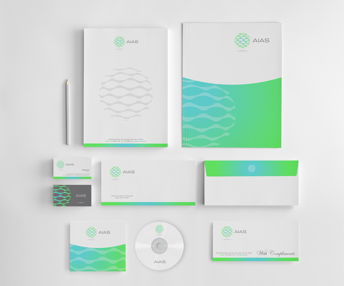 Stationery Design by logodentity for AIAS Solutions Pte Ltd | Design #2026058