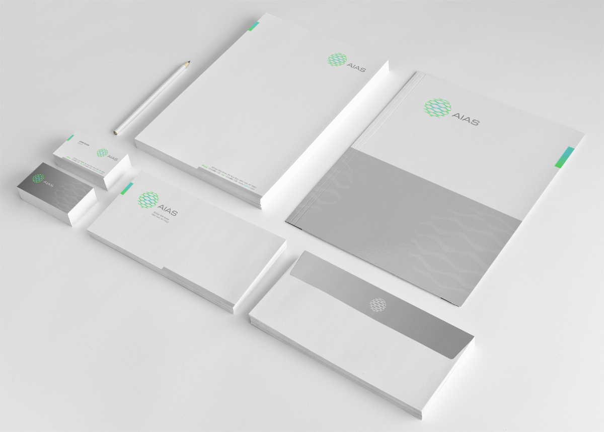 Stationery Design by logodentity for AIAS Solutions Pte Ltd | Design #2026635