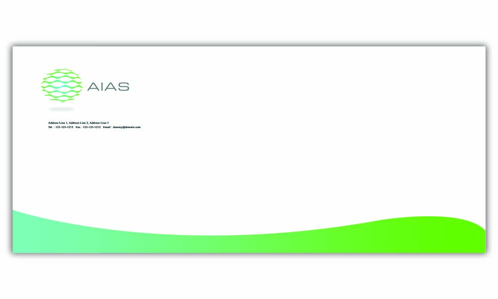 Envelope Design by loo 2013 for AIAS Solutions Pte Ltd | Design #2022201