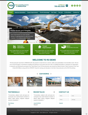 Diseño Web por pb para Eco Evolver | Diseño: #2066836