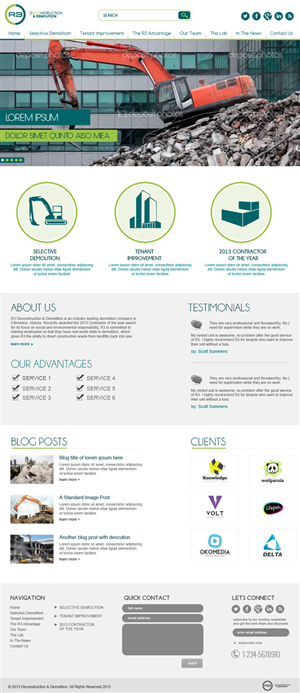 Diseño Web por jeckx2 para Eco Evolver | Diseño: #2104755
