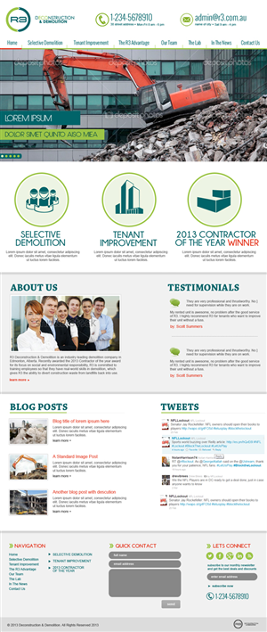 Diseño Web por jeckx2 para Eco Evolver | Diseño: #2118270