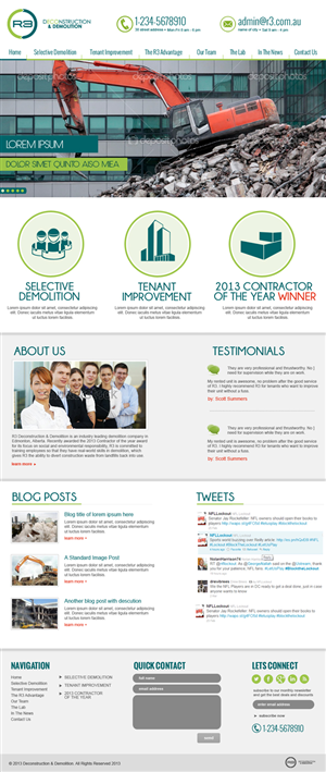 Diseño Web por jeckx2 para Eco Evolver | Diseño: #2125568