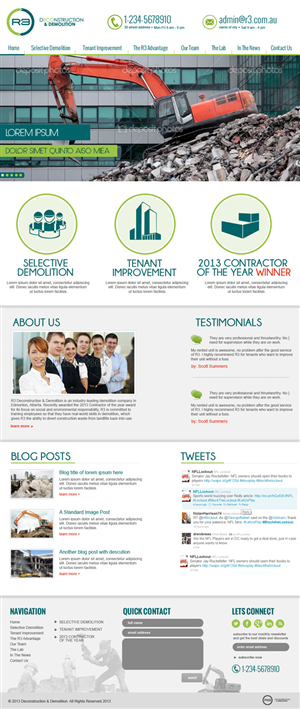 Diseño Web por jeckx2 para Eco Evolver | Diseño: #2125664