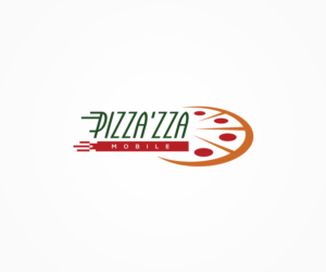 Pizza'zza Mobile | Logo Design by Gridline Concepts