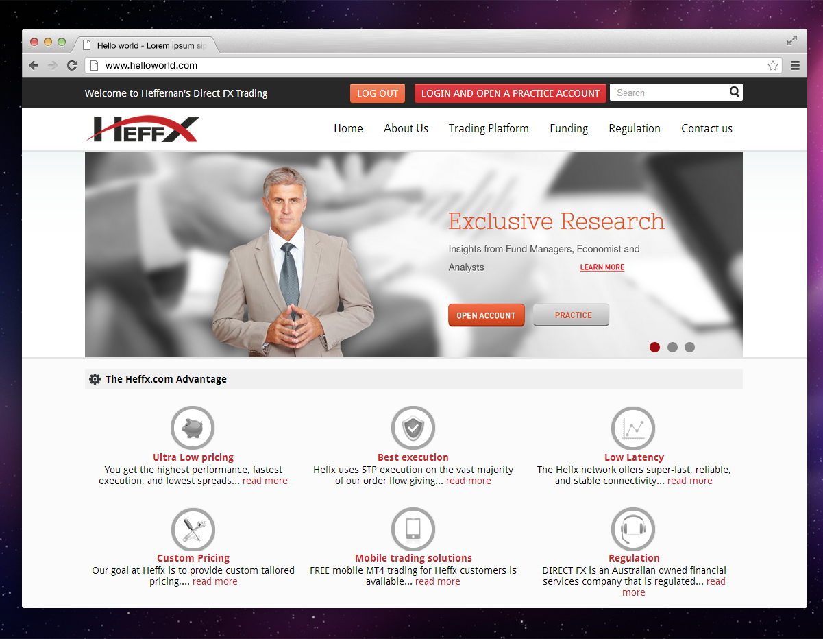 Diseño Gráfico por Eric Z. para  Heffernan Inc | Diseño #2125945