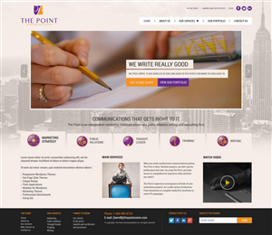 Web-Design von HSwebmasters für The Point Communications | Design: #2842247