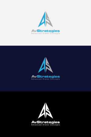 AvStrategies      (with tag line)  Advanced Drone Concepts | Logo Design by eko07