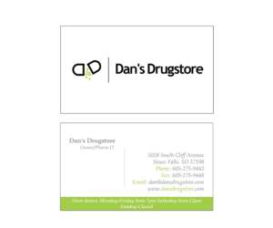 I need a new business card design for my pharmacy. | Visitenkarten-Design von GreenEyes