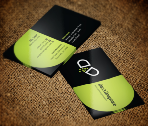 I need a new business card design for my pharmacy. | Visitenkarten-Design von Grafactory