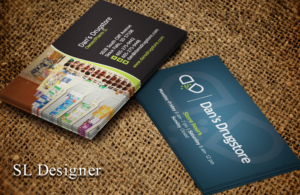 I need a new business card design for my pharmacy. | Visitenkarten-Design von SL Designer