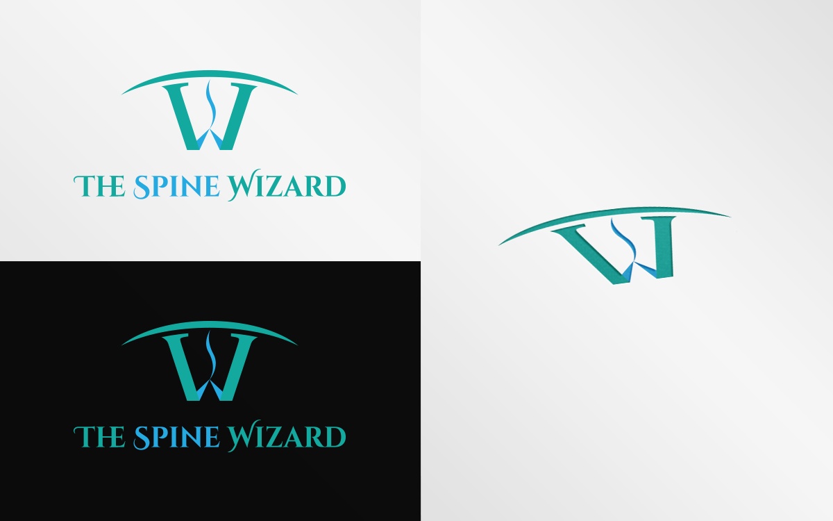 Logo Design by Grafactory for Spine Wizard LLC | Design #9247977