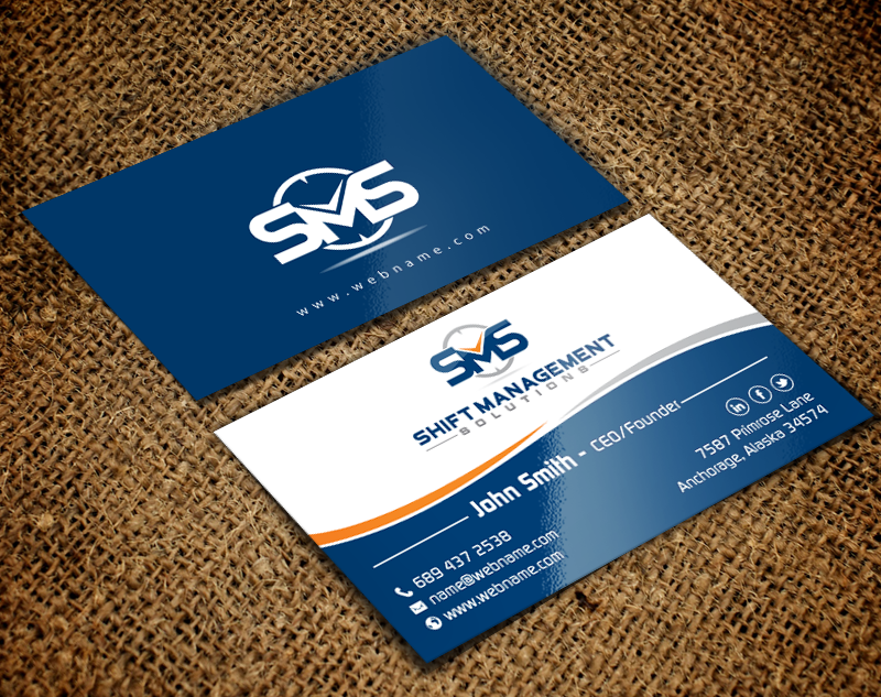 Visitenkarten-Design von chandrayaan.creative für dieses Projekt | Design #9200678