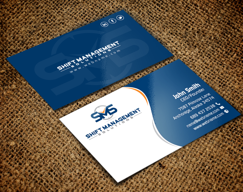 Business Card Design by chandrayaan.creative for this project | Design #9200687