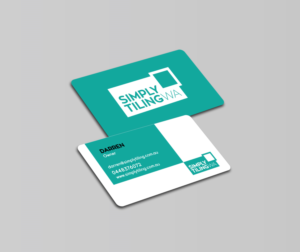 Business Card Design by GGV for Simply Tiling WA | Design: #9198605