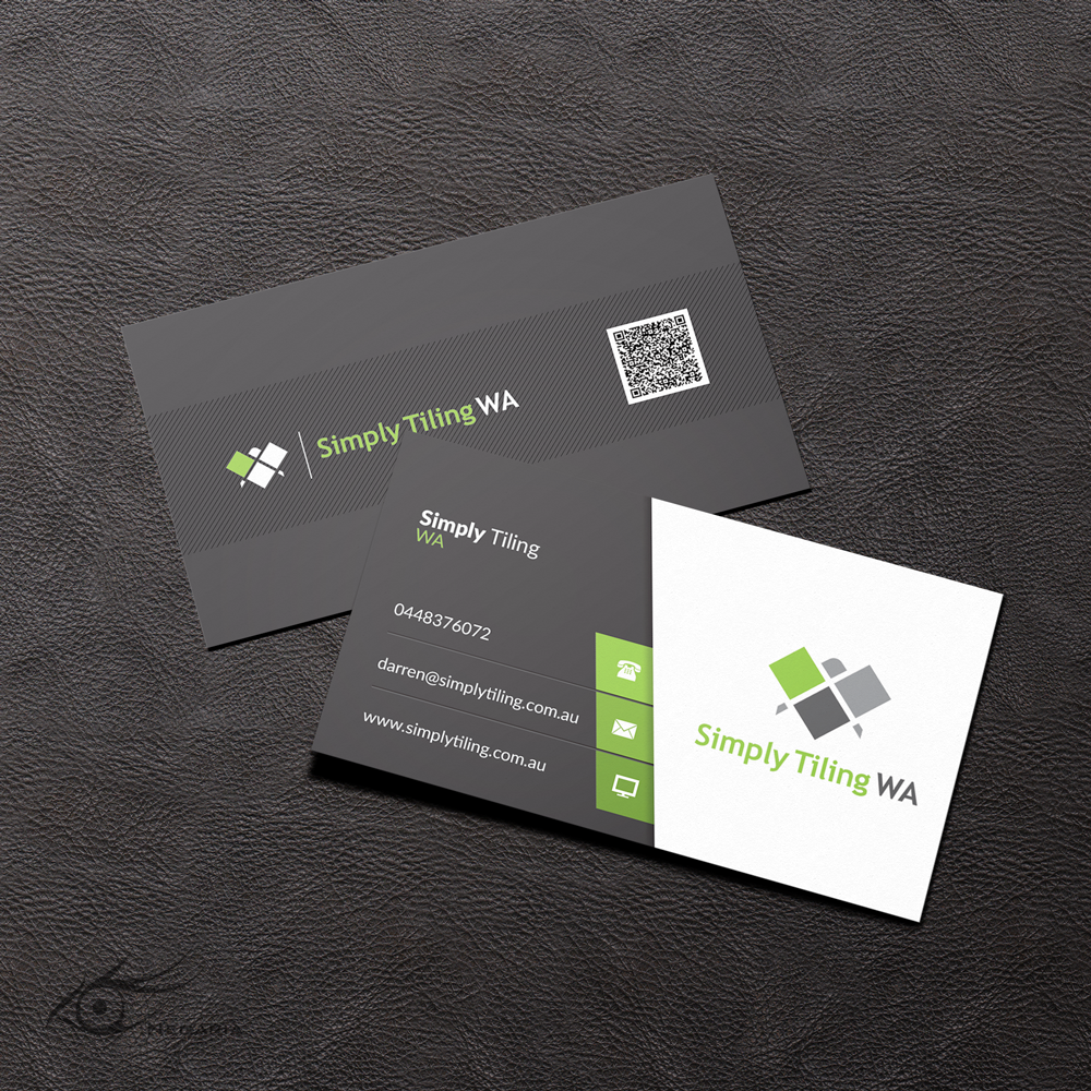Business Card Design by AITIST for Simply Tiling WA | Design #9186946