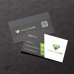 Business Card Design by AITIST for Simply Tiling WA | Design: #9186946