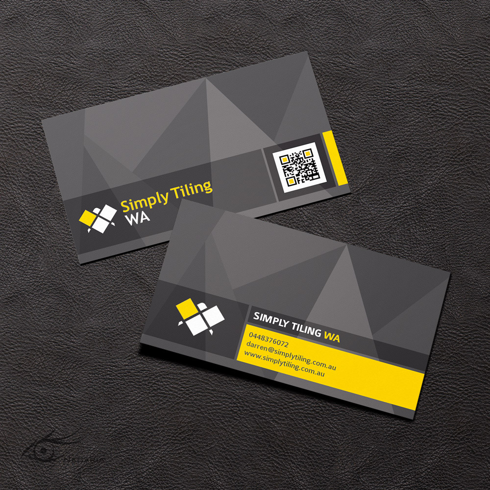 Business Card Design by AITIST for Simply Tiling WA | Design #9200236