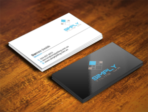 Business Card Design by Verified artistry (Design garden) for Simply Tiling WA | Design: #9191154