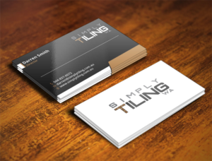 Business Card Design by Verified artistry (Design garden) for Simply Tiling WA | Design: #9191161