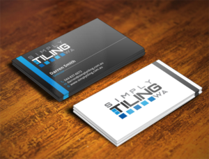 Business Card Design by Verified artistry (Design garden) for Simply Tiling WA | Design: #9191163