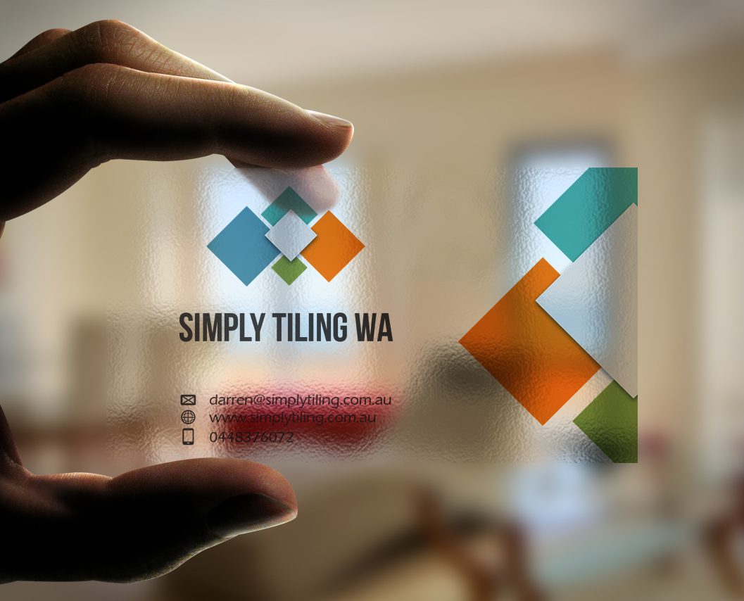 Business Card Design by ejcx for Simply Tiling WA | Design #9187616