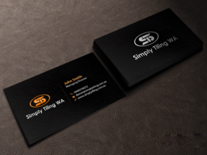 Business Card Design by Creations Box 2015 for Simply Tiling WA | Design: #9186546