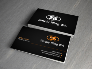 Business Card Design by Creations Box 2015 for Simply Tiling WA | Design: #9186547