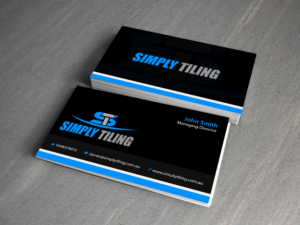 Business Card Design by Creations Box 2015 for Simply Tiling WA | Design: #9186552